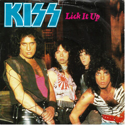 Kiss Lick It Up USED VINYL 7INCH 45 RPM SINGLE