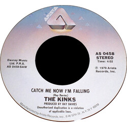 The Kinks Catch Me Now I'm Falling USED VINYL 7INCH 45 RPM SINGLE STEREO