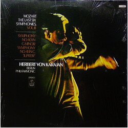 Wolfgang Amadeus Mozart / Herbert von Karajan / Berliner Philharmoniker The Last Six Symphonies, Vol.III Vinyl LP USED