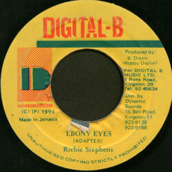 Richie Stephens Ebony Eyes USED VINYL 7INCH 45 RPM