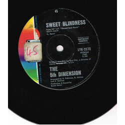 The Fifth Dimension Sweet Blindness / Bobbie's Blues (Who Do You Think Of?) USED VINYL 7INCH 45 RPM SINGLE