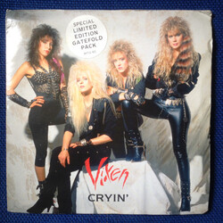 Vixen (2) Cryin' USED VINYL 7INCH SINGLE LIMITED EDITION