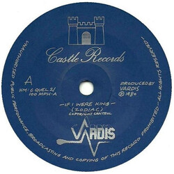 Vardis If I Were King / Out Of The Way USED VINYL 7INCH SINGLE