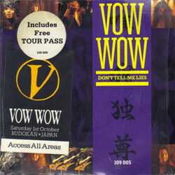 Vow Wow Don't Tell Me Lies USED VINYL 7INCH 33 S RPM 45 RPM SINGLE
