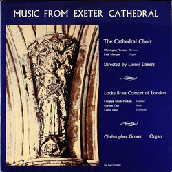 The Cathedral Choir Exeter / Locke Brass Consort / Christopher Gower Music From Exeter Cathedral Vinyl LP USED