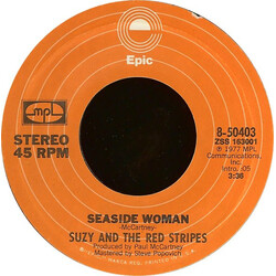 Suzy And The Red Stripes Seaside Woman USED VINYL 7INCH 45 RPM SINGLE