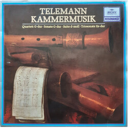 Georg Philipp Telemann Kammermusik (Quartett G-dur · Sonate G-dur · Suite D-moll · Triosonate Es-dur) Vinyl LP USED