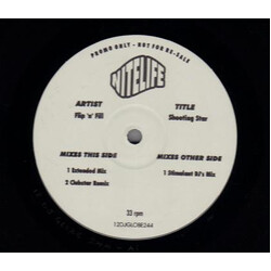 Flip & Fill Shooting Star USED VINYL 12INCH PROMO