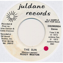 Peggy Weston The Sun USED VINYL 7INCH 45 RPM SINGLE PROMO STEREO MONO
