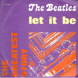 The Beatles Let It Be USED VINYL 7INCH 45 RPM REISSUE