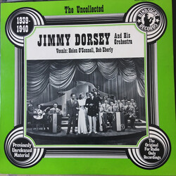 Jimmy Dorsey And His Orchestra The Uncollected 1939-1940 Vinyl LP USED