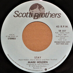 Mark Holden Stay USED VINYL 7INCH 45 RPM PROMO STEREO MONO