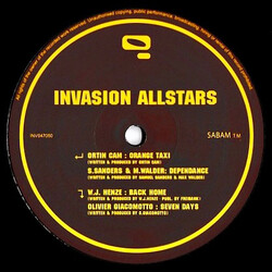 Various Invasion Allstars USED VINYL 12INCH