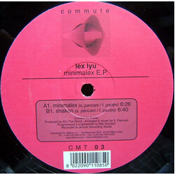 Lex Lyu Minimalex E.P. USED VINYL 12INCH EP