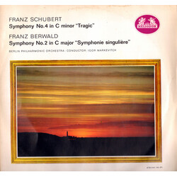 Franz Schubert / Franz Berwald / Berliner Philharmoniker / Igor Markevitch Symphony No.4 In C Minor " Tragic" . Symphony No.2 In C Major " Symphonie S