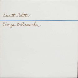 Scritti Politti Songs To Remember Vinyl LP USED
