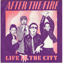 After The Fire Life In The City USED VINYL 7INCH SINGLE 45 RPM PROMO