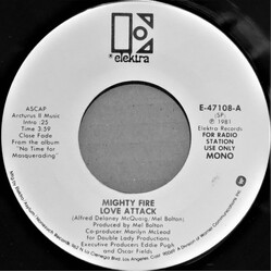 Mighty Fire Love Attack USED VINYL 7INCH 45 RPM PROMO STEREO MONO