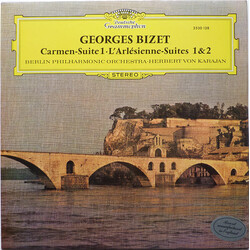 Georges Bizet / Berliner Philharmoniker / Herbert von Karajan Carmen-Suite 1 ･ L'Arlésienne-Suites 1 & 2 Vinyl LP USED