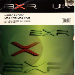 Mauro Picotto Like This Like That USED VINYL 12INCH 45 RPM