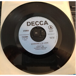 Leapy Lee Someone's In Love USED VINYL 7INCH SINGLE 45 RPM PROMO