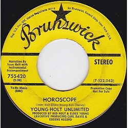 Young Holt Unlimited Horoscope / Soulful Samba USED VINYL 7INCH PROMO
