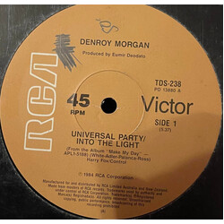 Denroy Morgan Universal Party/Into The Light USED VINYL 12INCH 45 RPM