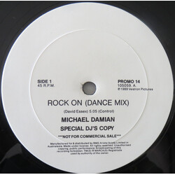 Michael Damian Rock On USED VINYL 12INCH 45 RPM PROMO
