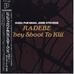 Dudu Pukwana / John Stevens (2) Radebe - They Shoot To Kill Vinyl LP USED