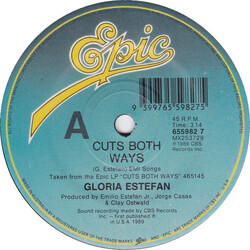 Gloria Estefan Cuts Both Ways USED VINYL 7INCH SINGLE