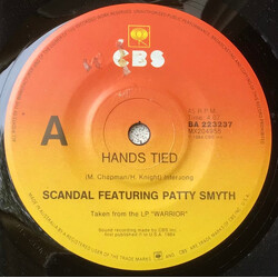 Scandal (4) / Patty Smyth Hands Tied USED VINYL 7INCH 45 RPM SINGLE