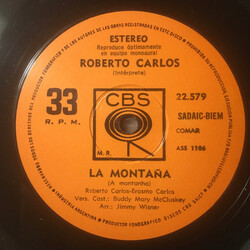 Roberto Carlos La Montaña / La Ventana USED VINYL 7INCH 33 S RPM SINGLE