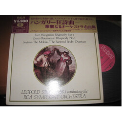 Franz Liszt / George Enescu / Bed?ich Smetana / Leopold Stokowski / RCA Symphony Orchestra Hungarian Rhapsody Vinyl LP USED