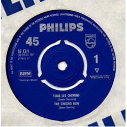 The Singing Nun Tous Les Chemins USED VINYL 7INCH 45 RPM
