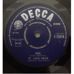 St. Louis Union Girl USED VINYL 7INCH 45 RPM SINGLE
