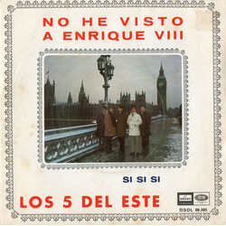 Los 5 Del Este No He Visto A Enrique VIII USED VINYL 7INCH 45 RPM SINGLE