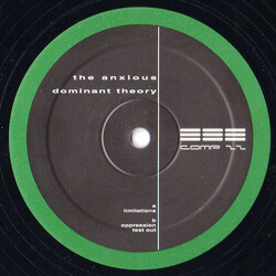 The Anxious Dominant Theory USED VINYL 12INCH 33 S RPM 45 RPM