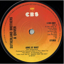 Sutherland Brothers / Quiver Arms Of Mary VINYL 7" USED