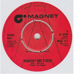 Chris Rea Raincoat And A Rose Vinyl 7" USED