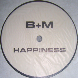 Bini & Martini Happiness USED VINYL 12INCH 45 RPM SINGLE SIDED PROMO WHITE LABEL