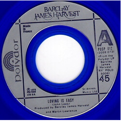 Barclay James Harvest Loving Is Easy USED VINYL 7INCH 45 RPM SINGLE
