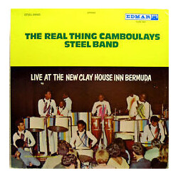 The Real Thing Camboulays Steel Band Live at The New Clay House Inn, Bermuda Vinyl LP USED