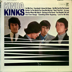 The Kinks Kinda Kinks Vinyl LP USED