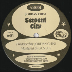 Jordan Chini / Robert Aeolus Myers Hoop Discus 1 USED VINYL 12INCH 45 RPM
