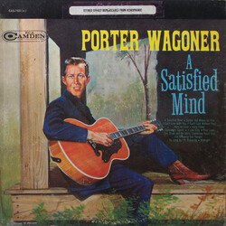 Porter Wagoner A Satisfied Mind Vinyl LP USED