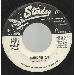 Sylvia Mobley Treating You Cool USED VINYL 7INCH 45 RPM PROMO