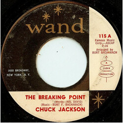 Chuck Jackson The Breaking Point USED VINYL 7INCH 45 RPM
