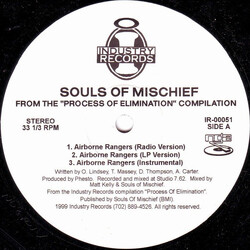 Souls Of Mischief / Swollen Members Airborne Rangers / Groundbreaking USED VINYL 12INCH 33 S RPM