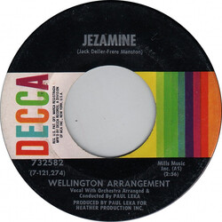 Wellington Arrangement Jezamine / Melissa Jones USED VINYL 7INCH 45 RPM