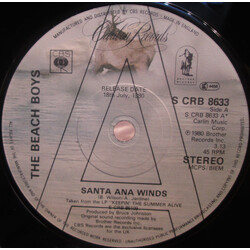 The Beach Boys Santa Ana Winds USED VINYL 7INCH 45 RPM SINGLE PROMO